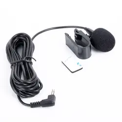 Портативный профессиональный автомобильный аудиомикрофон 3,5 мм разъем Микрофон Стерео мини проводной внешний микрофон