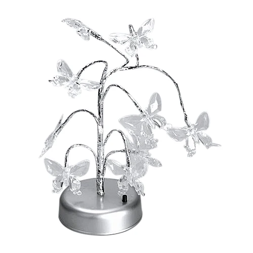 

CNIM Hot Mini Colorized LED Butterfly Tree Light Lamp Home Desk Festival Decoration