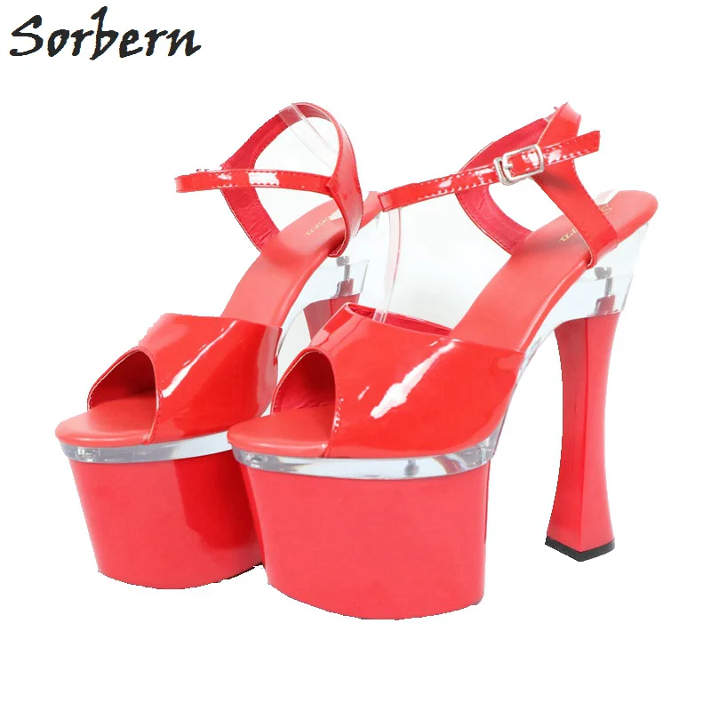 womens size 12 chunky heels
