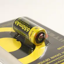 10 шт. NITECORE литиевая батарея 3,7 V NL166/RCR123A RCR123 CR123 CR123A 123 16340 650 мА/ч, литий-ионные аккумуляторы