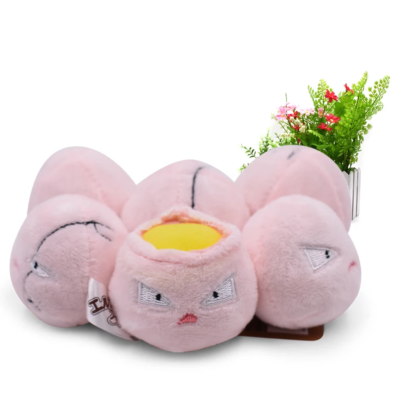 Аниме Exeggcute Exeggutor Мягкие плюшевые мультфильм Peluche куклы Рождественский подарок детские игрушки для детей