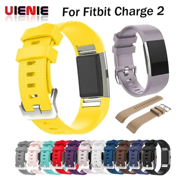 

Hot Silicone Replacement Watch Band Watch wrist Strap Banda Bande Band for Fitbit Charge 2 Charge2 Bracelet Watchband Accessory