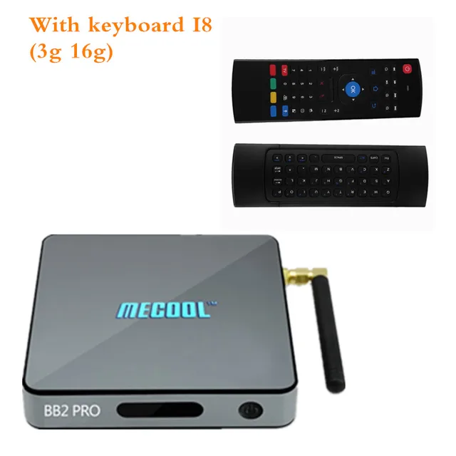 MECOOL BB2 Pro 4K UHD Smart TV Box Amlogic S912 Android 6.0 Octa Core