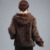 New mink fur coat women's long-sleeve top fashion all-match Mink knit jacket mink knitted fur coat Free shipping #4