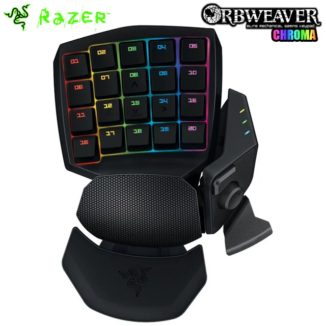 Razer Orbweaver Chroma Mechanical Gaming Keyboard Backlit 30 Fully