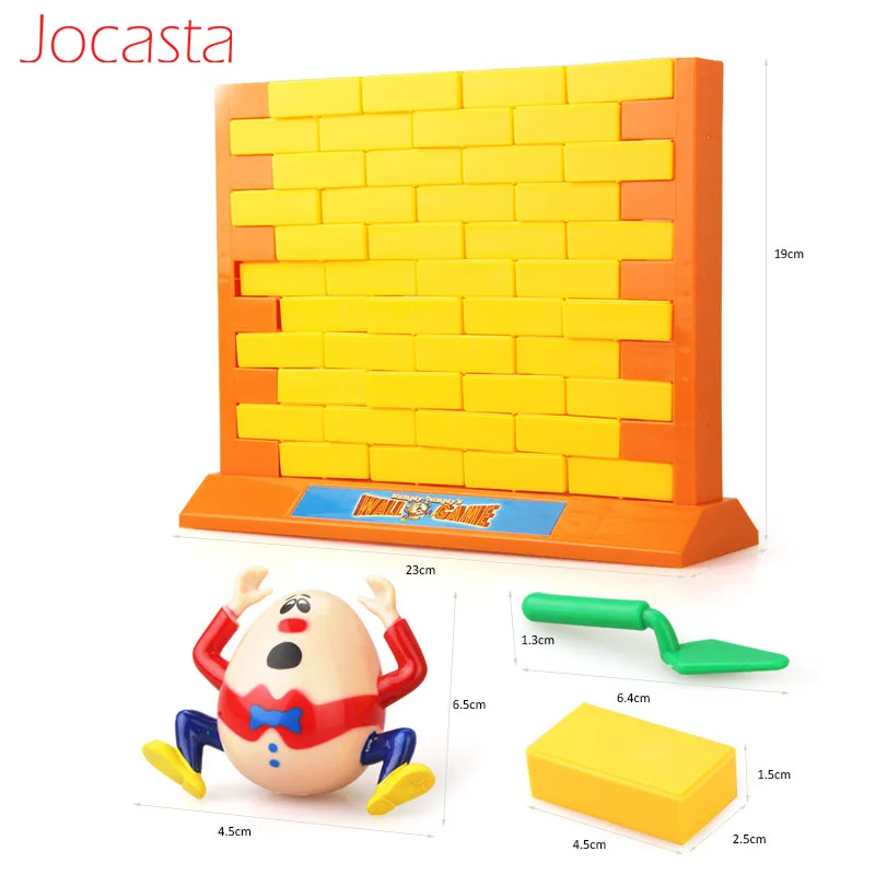 Снесение стены игра забавная Шалтай Dumpty стена игра интересная детская игрушка строительные блоки Развивающие игрушки для детей ребенок [