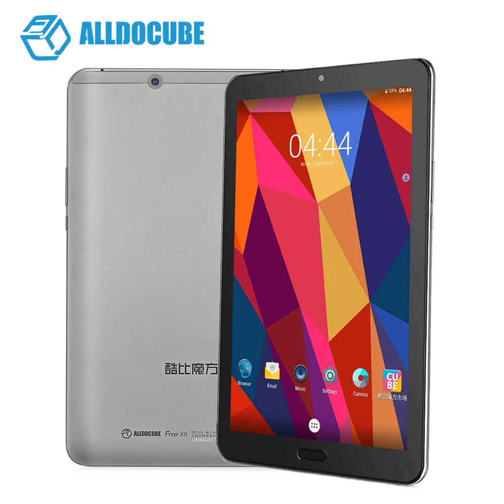 

ALLDOCUBE Freer X9 Tablet PC 8.9 inch Android 6.0 MTK8173 Quad Core 2.0GHz 4GB RAM 64GB ROM Dual WiFi OTG 13.0MP Rear Camera PC