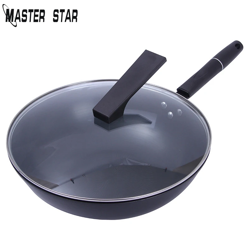 Мастер звезды корейский стиль чугун ковшики антипригарным для Кухня общие Применение для газа и Индукционная Плита