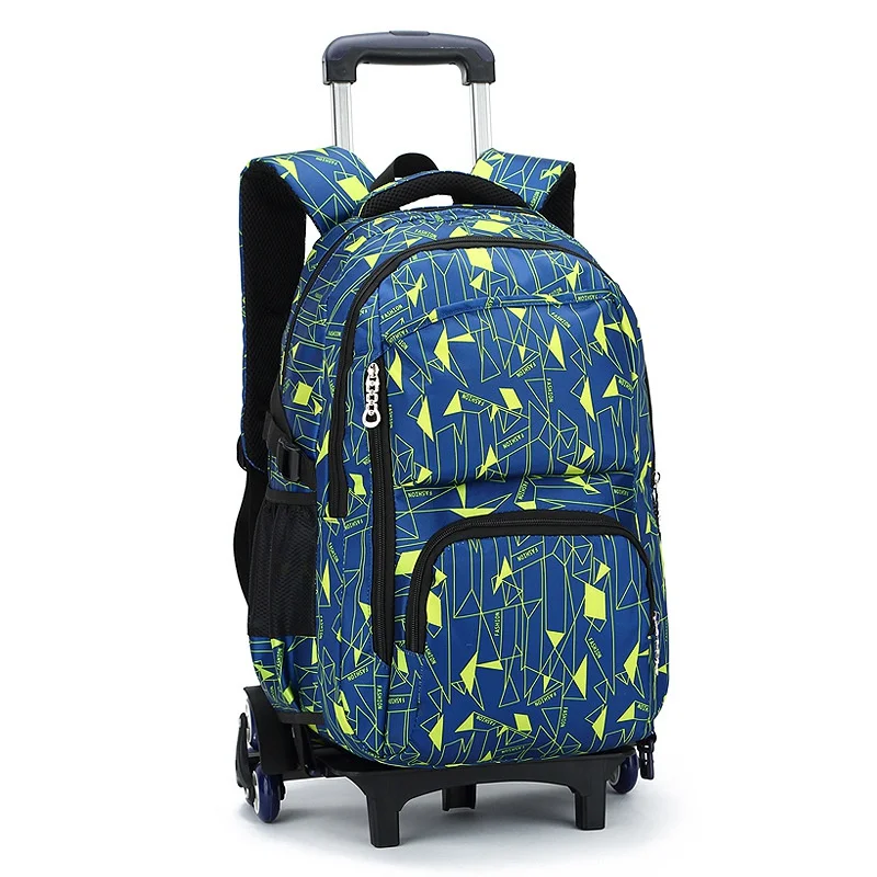 Wholesale Kids Trolley Backpack Fashion Roller Knapsack Children