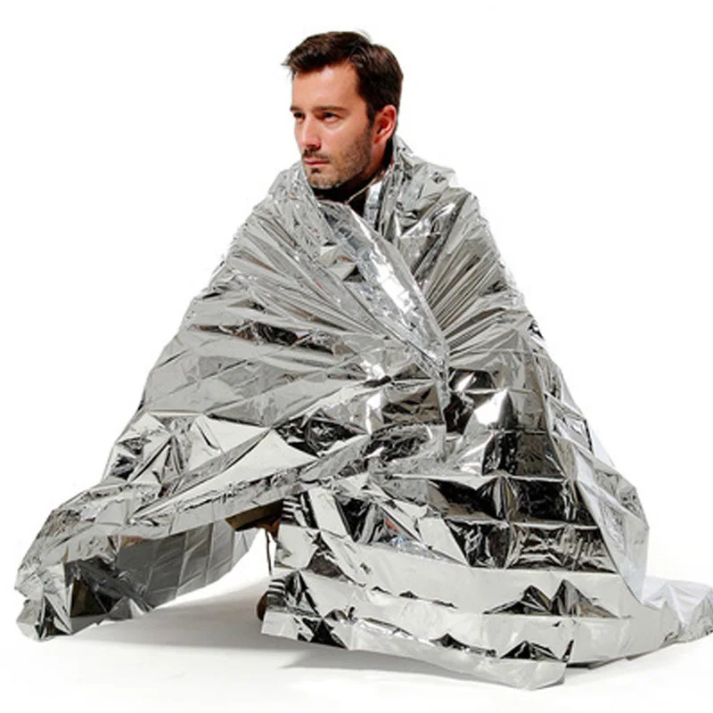 New Outdoor Water Proof Emergency Survival Rescue Blanket Foil Thermal