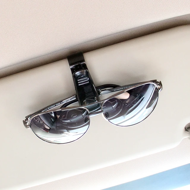 Car Glasses Holder Auto Vehicle Visor Sunglass Eye Glasses Holder Clip