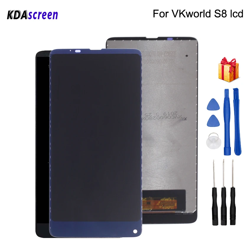 Оригинальный Для VKworld S8 ЖК дисплей сенсорный экран сборка Телефон Запчасти для