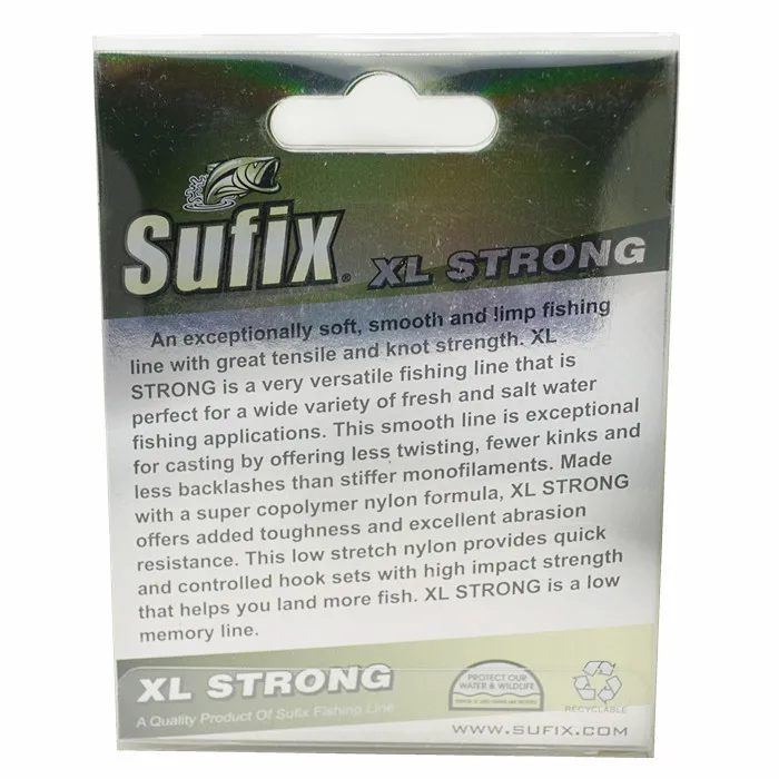 Sufix powerful dragon fly shuttle line XL STRONG 150 m smooth wear long  shot fishing line