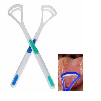 

2Pcs/Pack toothbrush Tongue Cleaner Scraper Cleaning Tongue Scraper For Oral Care Oral Hygiene Keep Fresh Breath eco friendly