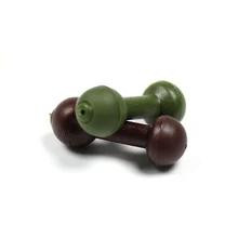 Bimoo аксессуары для ловли карпа Chod Heli бусины коричневый зеленый Риг терминал снасти