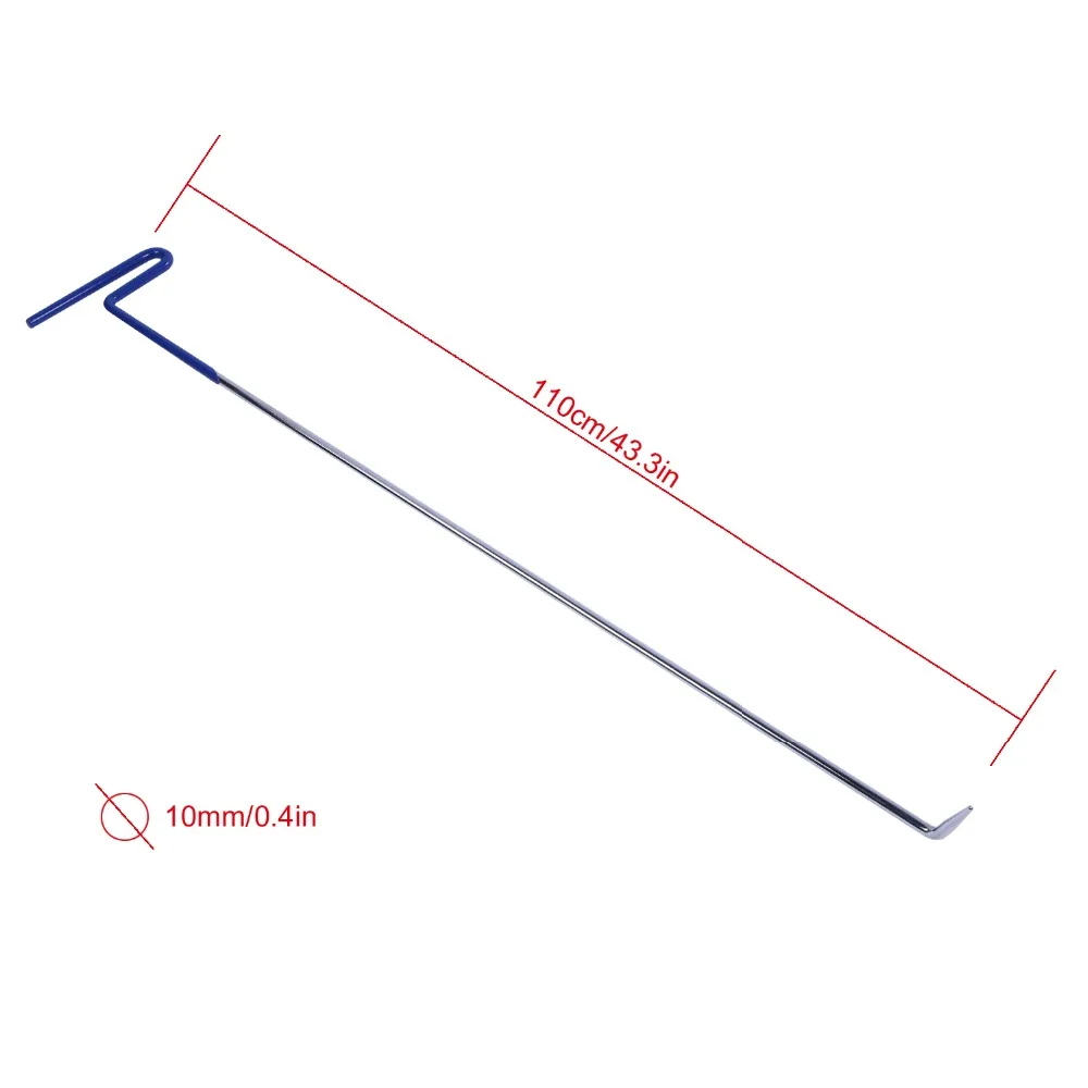 Супер PDR инструменты 11 шт. Синий Профессиональный Лом крючки стержни PDR крюк стержни Нержавеющая сталь Авто безболезненные вмятин ремонтные Инструменты Наборы