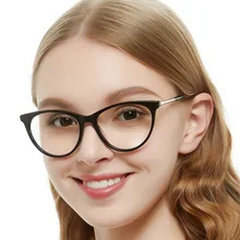 Черные оправы для очков, прозрачные очки, очки, корректирующие очки при близорукости, Nerd, оптические оправы, женские кобыла AZZURO OC7059