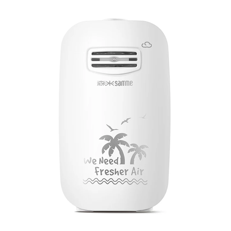 

802-White Mini Air Purifier, Portable Anion Generator Air Cleaner, bult-in micro fan for Home Car Office