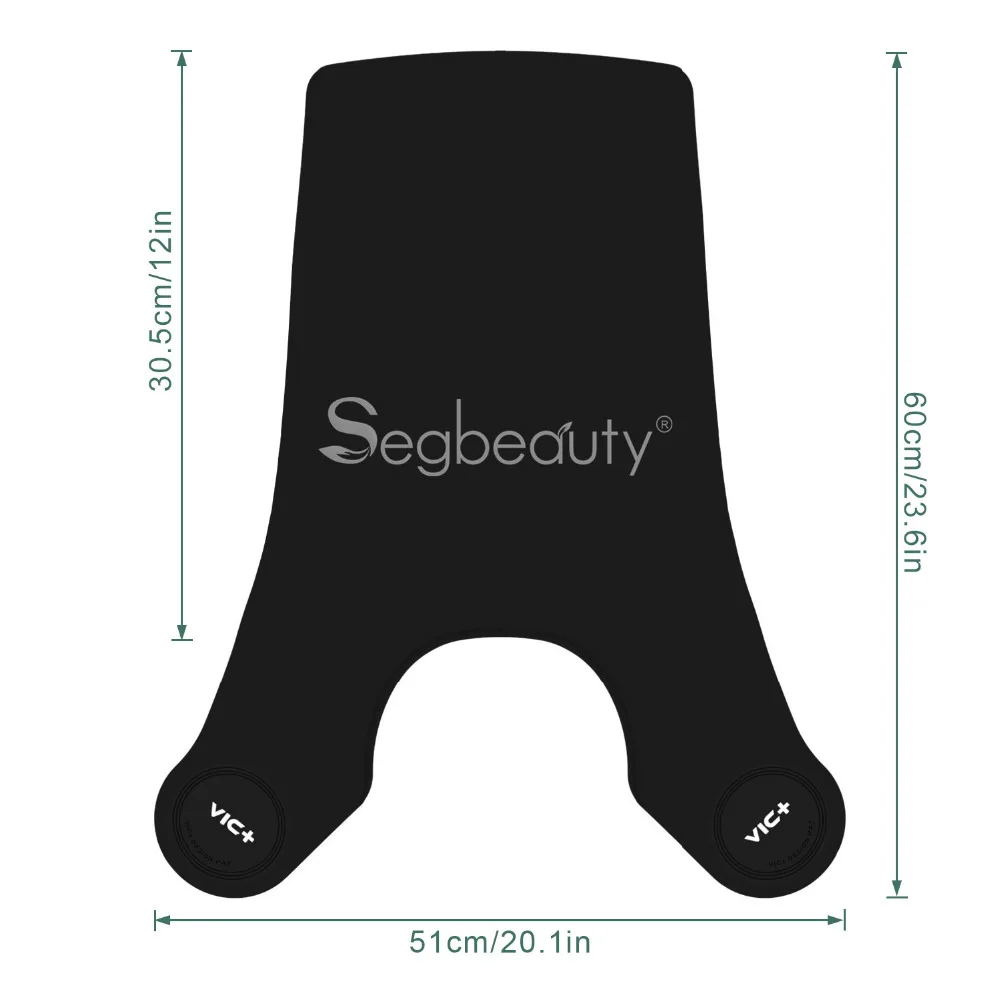 Segbeauty парикмахерский ошейник для стрижки длинный черная резинка шеи защита