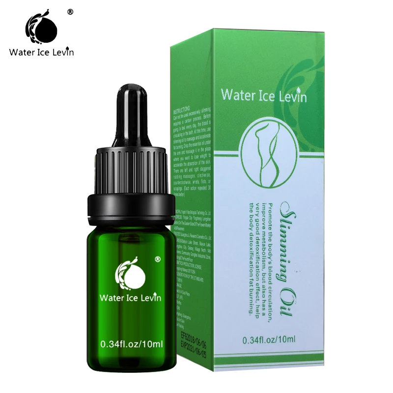 Water Ice Levin Anti Cellulite Fat Burn Slimming Essential Oils Massage Thin Leg Waist Weight