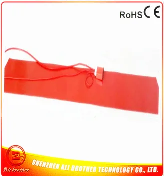 

Machine Press Heater Silicone Rubber Heater 220V 850W 1900*304*1.5mm with ED330L digital thermostat on wire 3000mm lead wire