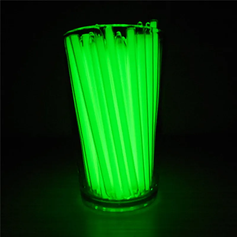

1pcs New Waterproof 5x100mm Trit Vials Tritium Self-luminous 15-Years Survival Emergency Light Green