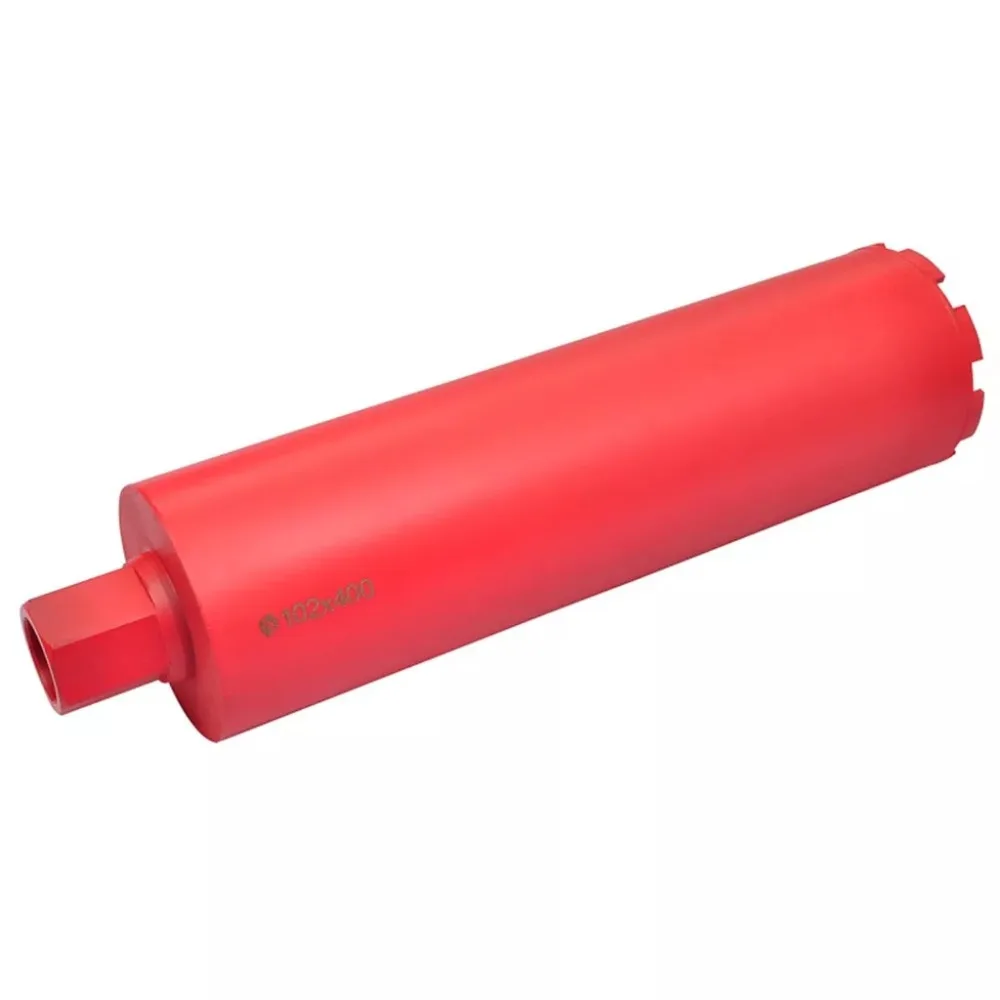 

4" x 1' 4" Diamond Core Drill Bit Cut Hole Saw for Water Wet Drilling Tile Marble Granite Cocrete Wall Hole