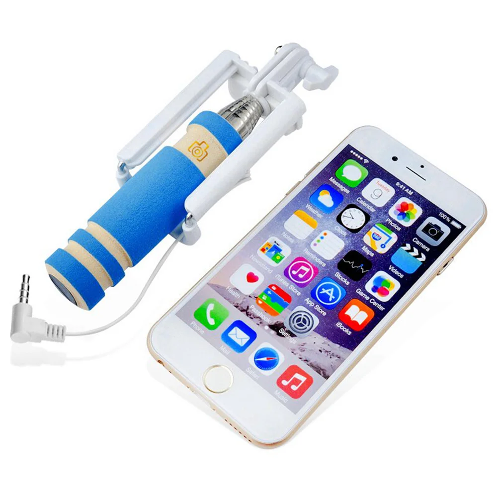 KISSCASE мини держатель для телефона iPhone 6 6S 7X8 Plus селфи монопод палка Samsung S8 S9