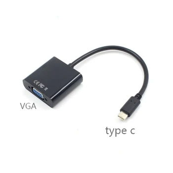 

USB 3.1 Type C USB-C to VGA Converter Adapter Reversible for Macbook