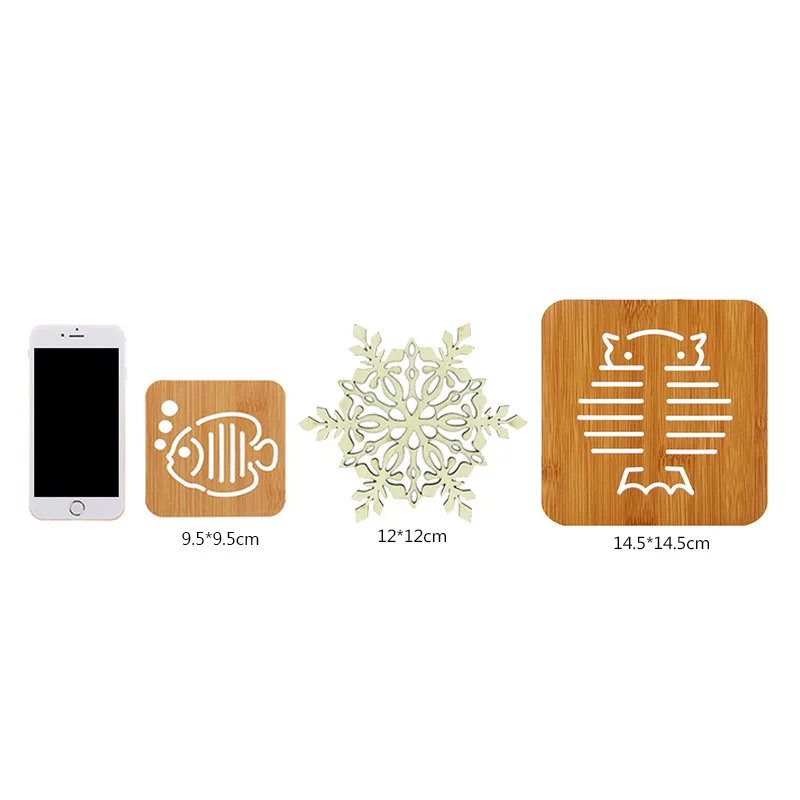 1 قطعة الخشب الحرارية العزل عدم الانزلاق ندفة الثلج مربع 21 أنماط كوستر ديكور المنزل طاولة شاي منصات 1 قطعة الخشب الحرارية العزل عدم الانزلاق ندفة الثلج مربع 21 أنماط كوستر ديكور المنزل طاولة شاي منصات