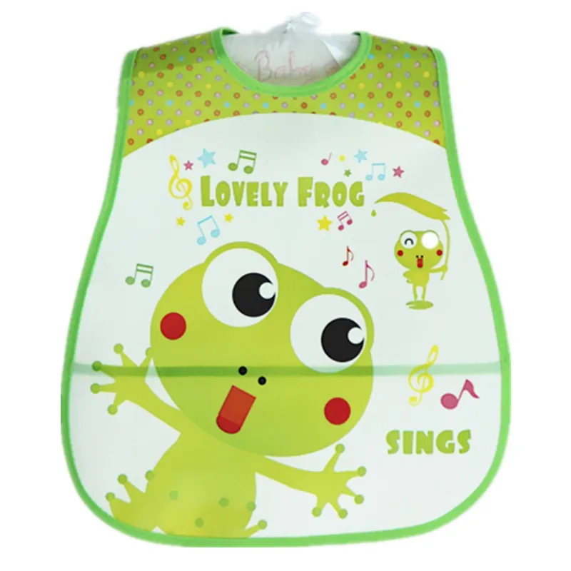 Fashion Cartoon Baby Soft Bibs Waterproof Bib Burp Cloths For Children Self Feeding 2016 New Brand Kids Clothing Accessories