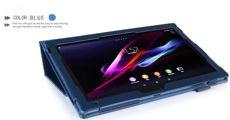 Флип-чехол из искусственной кожи для планшета sony Xperia Tablet Z Z1 10," SGP311 SGP312 SGP321 защитные кейсы-оболочки