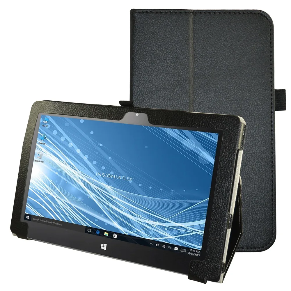 Baratos Funda inteligente de cuero PU con soporte de Folio nueva Custer para 11,6 \