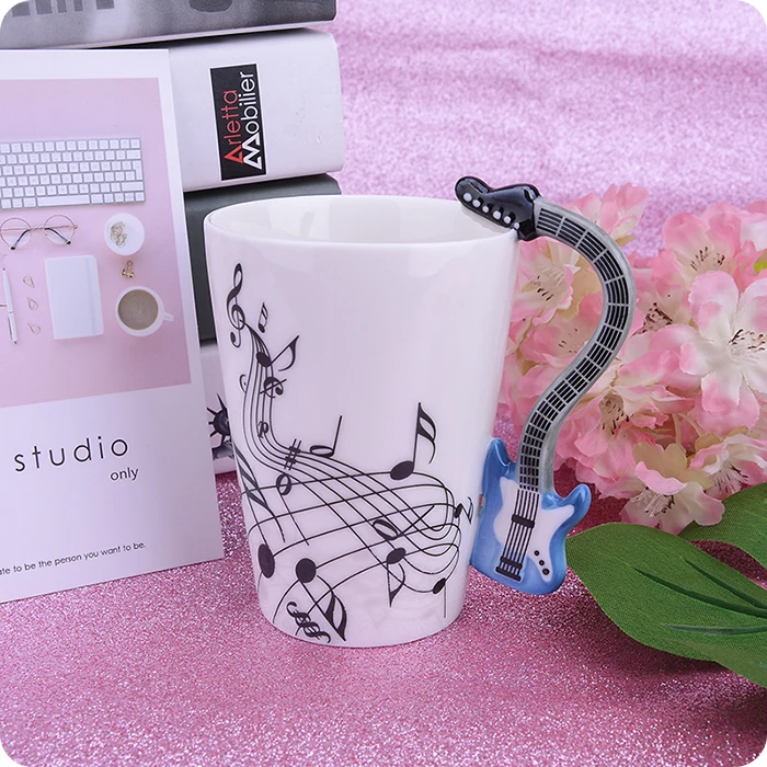 Guitar Ceramic Mug  (1)