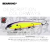 Bearking-señuelo de pesca de calidad profesional novedoso, wobblers crank minnow bait, excelente pintura libre, 11,5 cm, 16g ► Foto 2/6