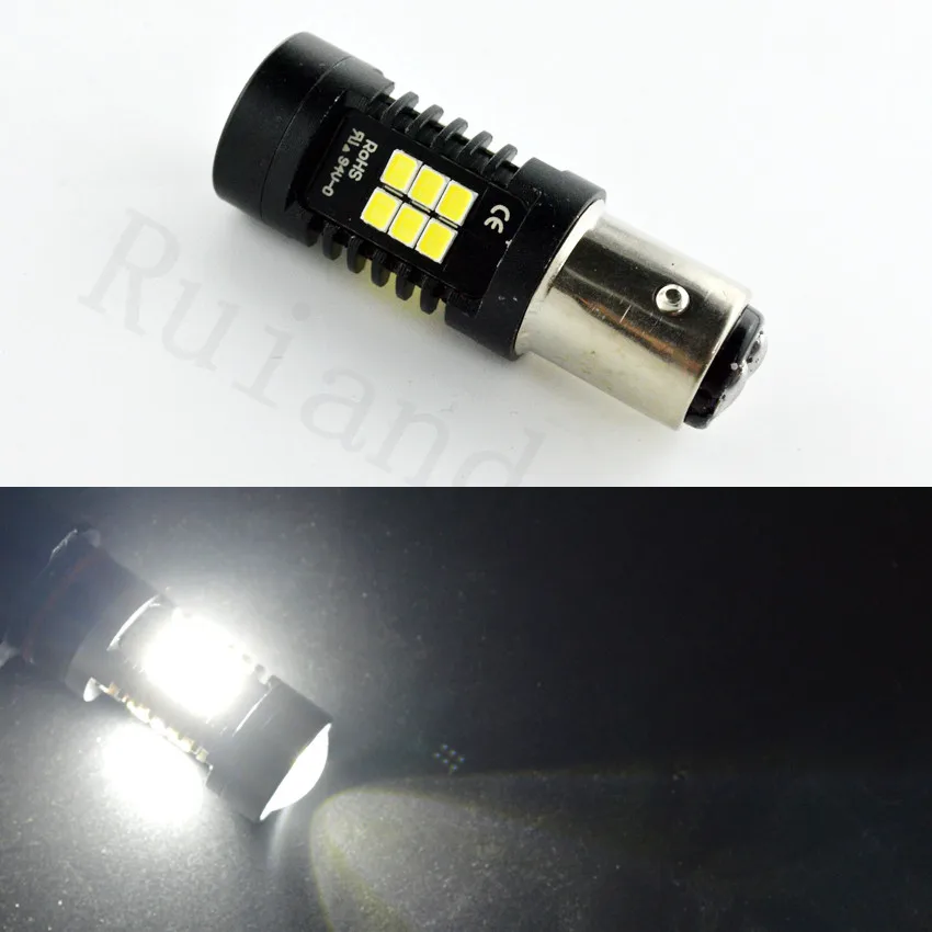 4x1157 BAY15D BAZ15D BA15D 3030 21 белый CANBUS OBC нет сигнала ошибки P21/4 W P21/5 W светодиодный авто лампы