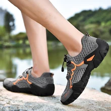 New Men Hiking Shoes Breathable Outdoor Sandals Spring/Summer Trekking Sandals Big Size Men Mountain Climbing Sneakers size 48 New Men Hiking Shoes Breathable Outdoor Sandals Spring/Summer Trekking Sandals Big Size Men Mountain Climbing Sneakers size 48