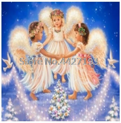 

5d Diamond Painting angel baby diy Diamond art diamond Cross Stitch Full Embroidery Mosaic decor for christmas religion picture