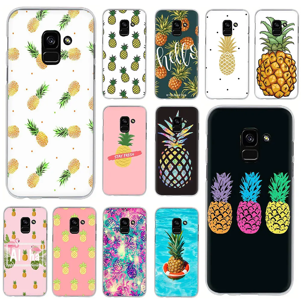 

Summer Pineapple Fruit Food Hard phone cover case for Samsung Galaxy A3 5 2017 A6 7 8 9 2018 A10S 20S 30S 40S 50S 60 70