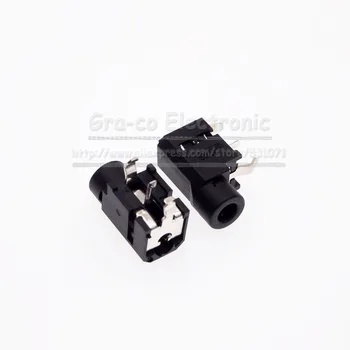 

100pcs/lot 3.5 headphone jack audio jack PJ-314A 3-pin DIP For MP3 mobile phone digital accessories