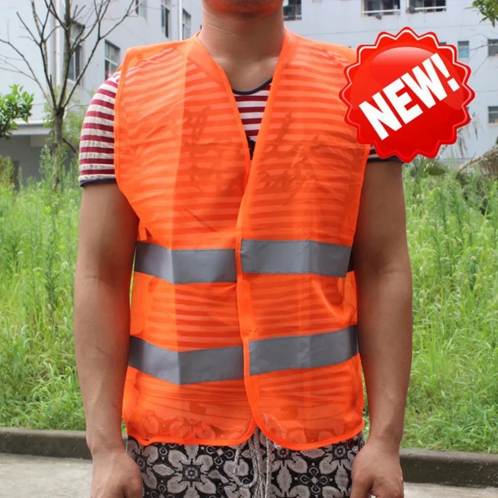 

Reflective Vest Traffic Warning Vest Working Clothes High Visibility Protective Vest For Sanitation Worker Assistant Police