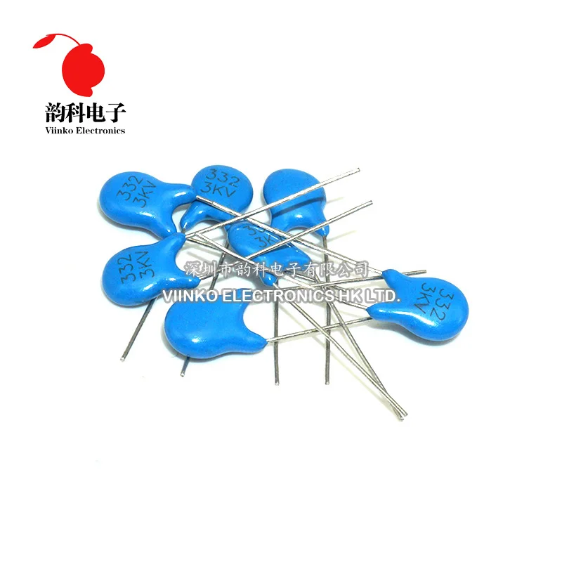 

1000pcs High voltage Ceramic Capacitor 3KV 5PF 10PF 15PF 20PF 22PF 27PF 30PF 47PF 56PF 100PF 220PF 1NF 2.2NF 3.3NF 4.7NF 10NF