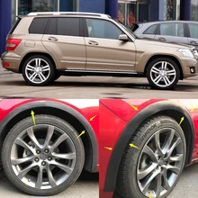 Брызговики брызговик Набор OE стиль автомобиля Брызговики для Mercedes-Benz GLK класса 2010- крыло 2013 спереди и сзади 220 250 350