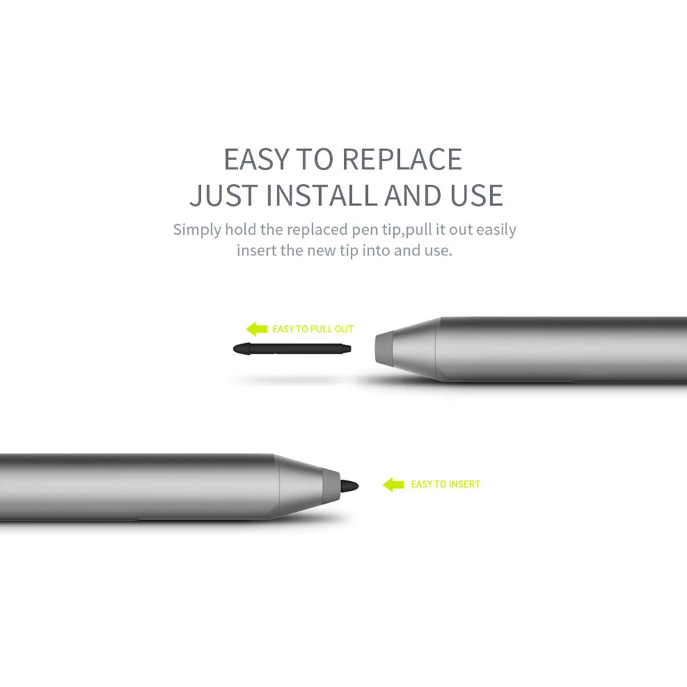 3 шт./компл. инструмент Гладкая прочная практическая ремесло Сенсорный экран ручка наконечником многоразовый сменный стилус полезно для microsoft Surface Pro 4