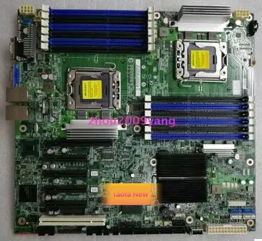 Оригинальная материнская плата для серверной системы Dual LGA1366 SATA DDR3 S5520HC