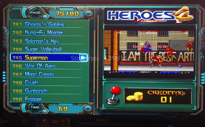 800 в 1 игры Heroes of the stom 4 HD Jamma мультиигровая печатная плата VGA/CGA выход для CRT/lcd аркадная игровая кабина