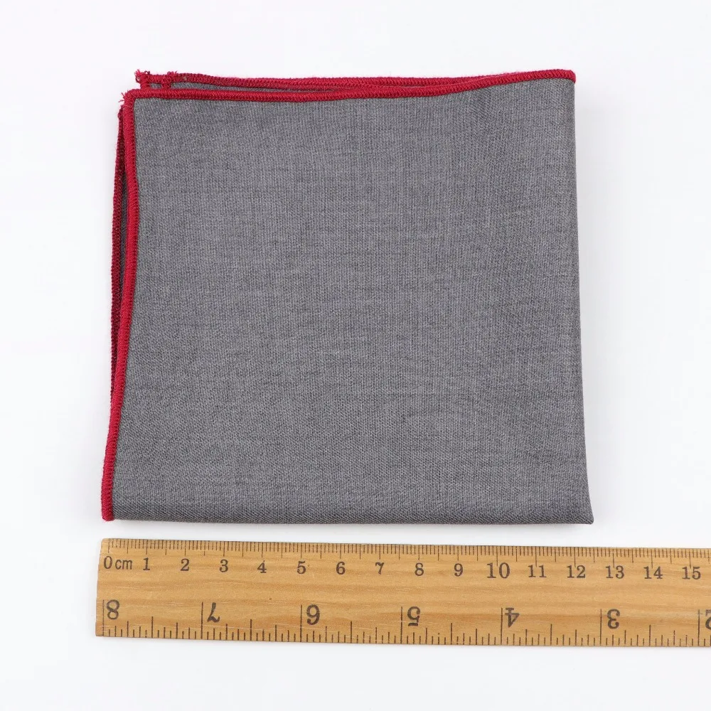 Винтажные мужские платки для пиджака, 25*25 см
