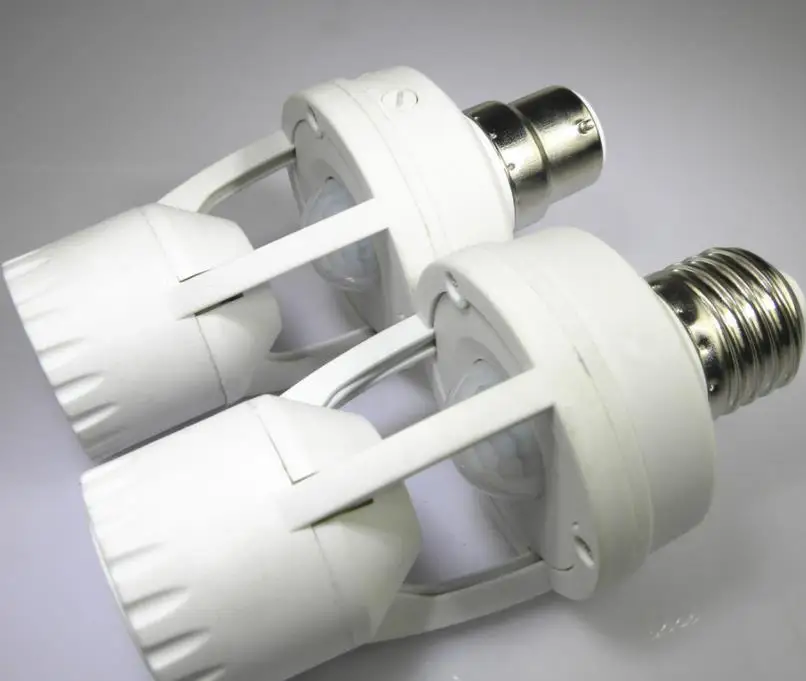 

Good Sale 360 Degrees PIR Induction Motion Sensor IR Infrared Human E27 Plug Socket LED Light Sensor Switch Base Lamp Holder