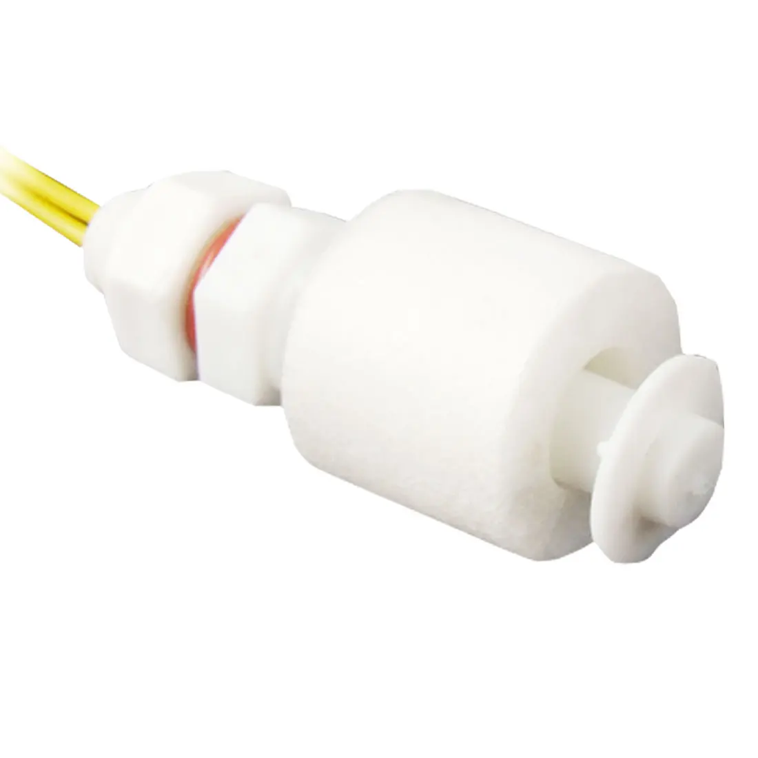 

Fish Tank Yellow Wired Liquid Water Level Sensor Floating Switch