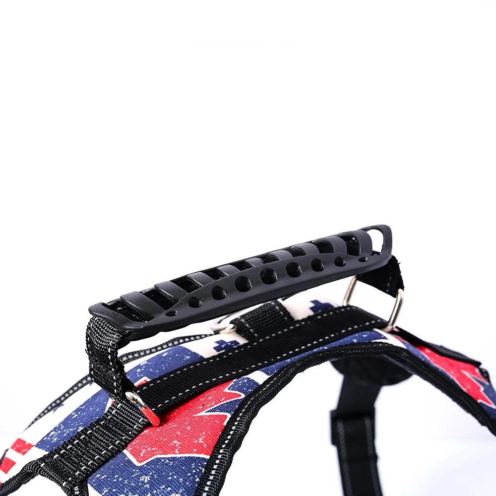Pet Products Dog Harness For Small Medium Large Dogs Big Puppy Adjustable Dog-Harness Collar Leash Vest Bulldog Chihuahua K9 Pets Accessories  (12)